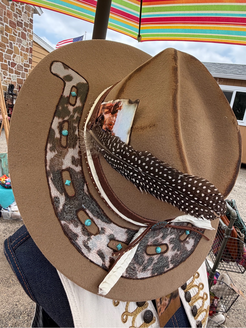 Custom Wool Flat Brim Hat